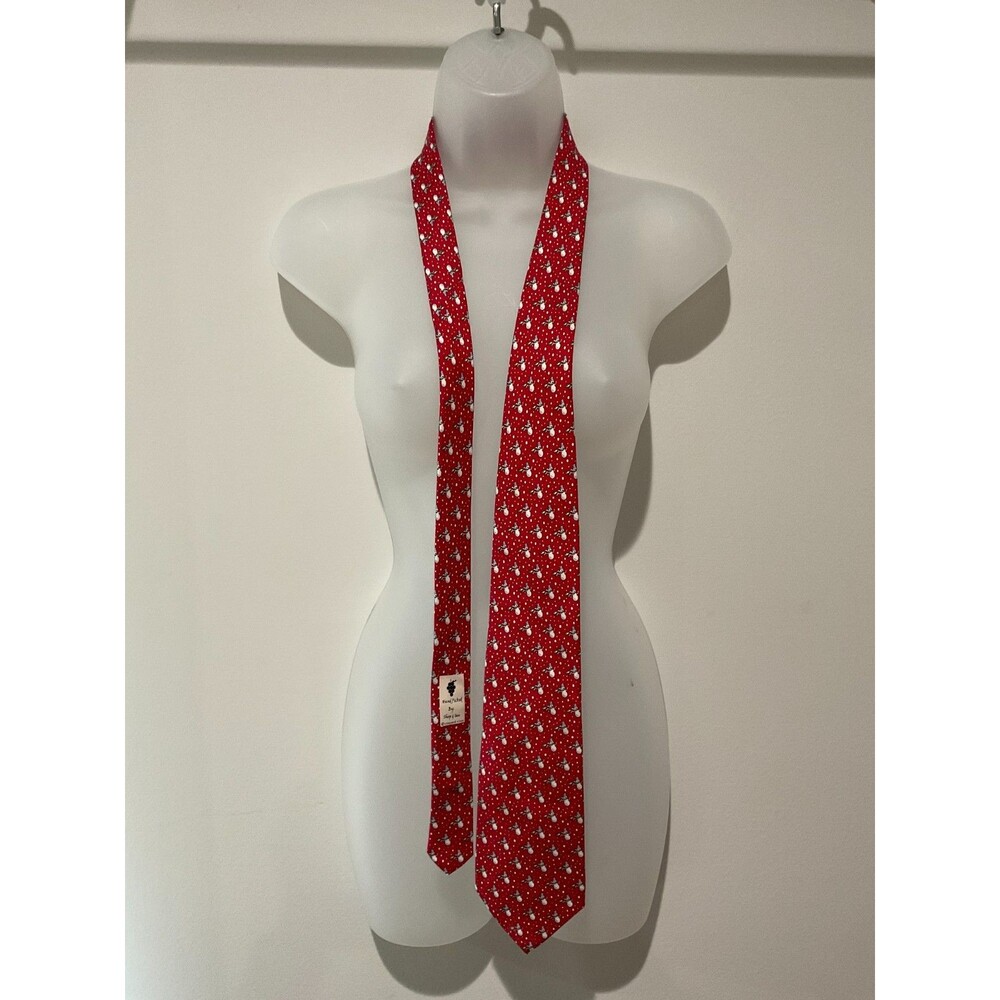 Vineyard Vines Snowman Tie Christmas Holiday Party